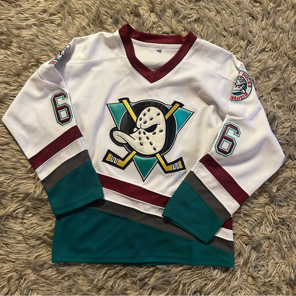 Youth Mighty Ducks Hockey Jersey.